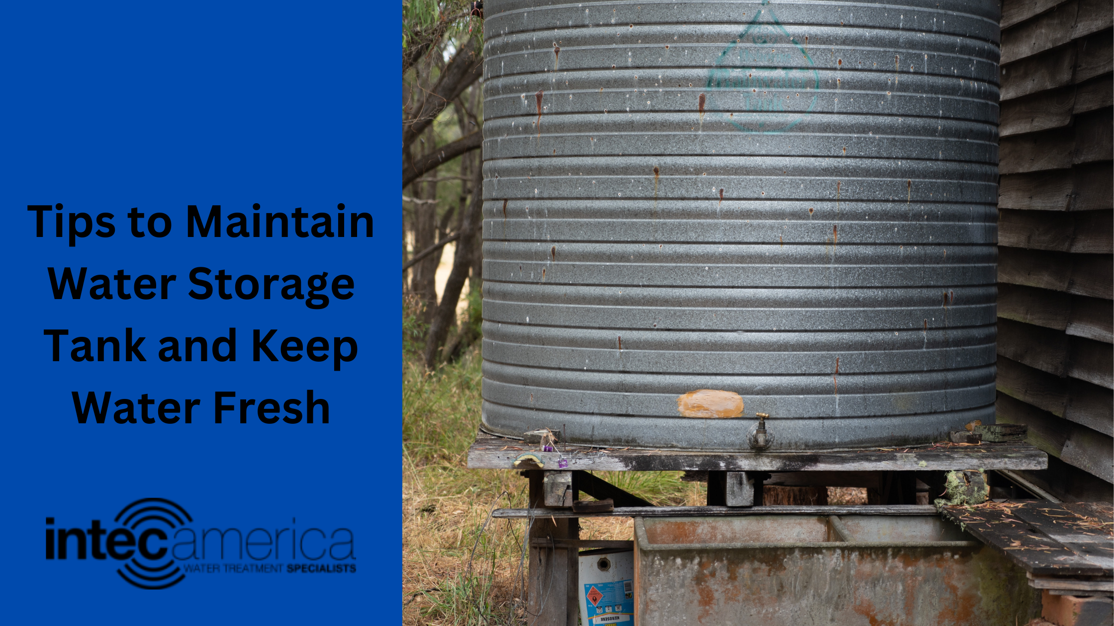 What is a Water Storage Tank and How Does It Work? – Fresh Water Systems